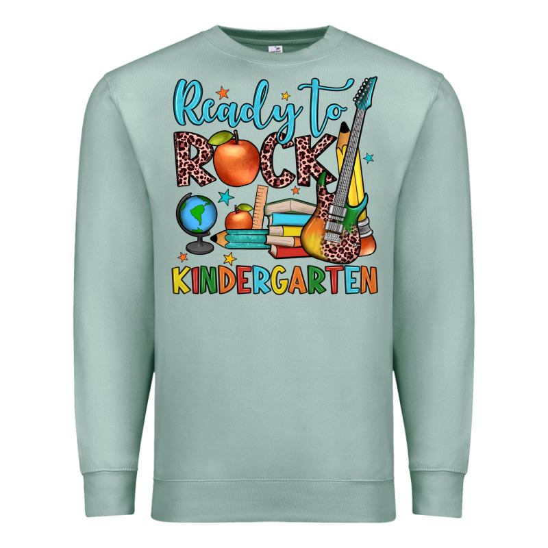 Ready To Rock Kindergarten Premium Sweatshirt by JahusDesignShop | Teevron