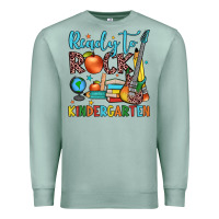 Seafoam ready to rock kindergarten Premium Sweatshirt - JahusDesignShop