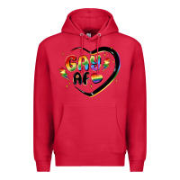 Cardinal gay af Premium Hoodie - MaliasSmallBusiness