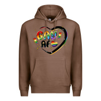 Chestnut gay af Premium Hoodie - MaliasSmallBusiness