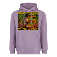 Lavender juneteenth celebrate Heavyweight Hoodie - HRA Design Shop