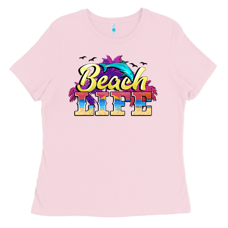 Beach Life Ladies Tee by BarkalooDesign | Teevron