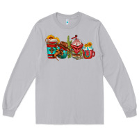 Moon Dust cowboy coffee cups Long Sleeve Tee - texasbilliewilder