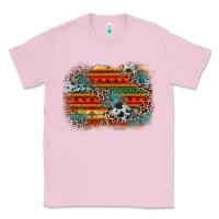 Bubblegum Pink leopard aztec background Classic Tee - Zillion Design Studio