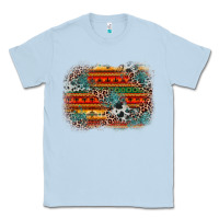 Leopard Aztec Background Classic Tee | Teevron