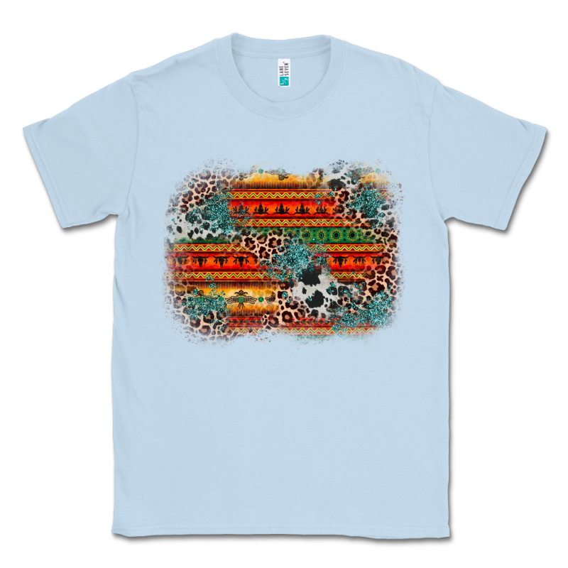 Leopard Aztec Background Classic Tee by Zillion Design Studio | Teevron