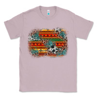 Lilac leopard aztec background Classic Tee - Zillion Design Studio