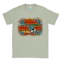 Matcha leopard aztec background Classic Tee - Zillion Design Studio