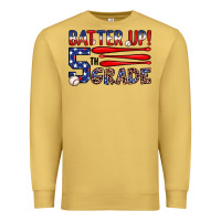 Antique Gold batter up 5th grade Premium Sweatshirt - JahusDesignShop