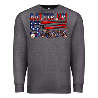 Charcoal Heather batter up 5th grade Premium Sweatshirt - JahusDesignShop