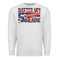 Oatmeal Heather batter up 5th grade Premium Sweatshirt - JahusDesignShop