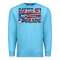 Ocean Blue batter up 5th grade Premium Sweatshirt - JahusDesignShop