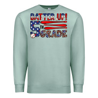 Seafoam batter up 5th grade Premium Sweatshirt - JahusDesignShop