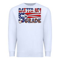 White batter up 5th grade Premium Sweatshirt - JahusDesignShop