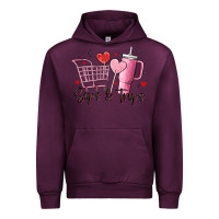 Mauve Wine sips & trips target inspired stanley Urban Hoodie - MaliasSmallBusiness
