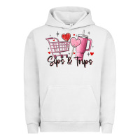 Pigment Lunar Rock sips & trips target inspired stanley Urban Hoodie - MaliasSmallBusiness