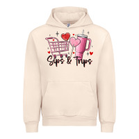 Sandshell sips & trips target inspired stanley Urban Hoodie - MaliasSmallBusiness