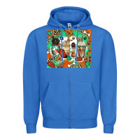 True Royal dog coffee cups Zipper Hoodie - Zillion Design Studio