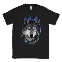 Black wolf scratch mark Classic Tee - RanaPortraitStore