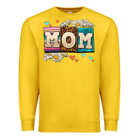 Lemon daisy mom Premium Sweatshirt - AdoDesignShop