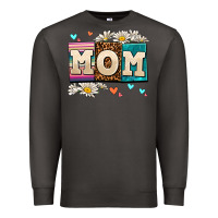 Smoke daisy mom Premium Sweatshirt - AdoDesignShop