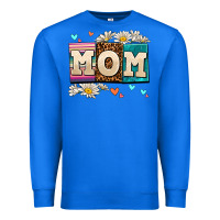 True Royal daisy mom Premium Sweatshirt - AdoDesignShop