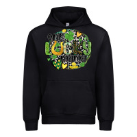 Black one lucky mama Urban Hoodie - MaliasSmallBusiness