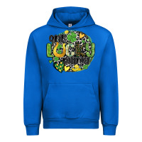 Cobalt one lucky mama Urban Hoodie - MaliasSmallBusiness
