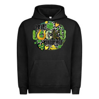 Pigment Black one lucky mama Urban Hoodie - MaliasSmallBusiness