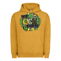 Pigment Peanut Butter one lucky mama Urban Hoodie - MaliasSmallBusiness
