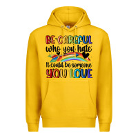 Lemon be careful who you hate Premium Hoodie - MaliasSmallBusiness