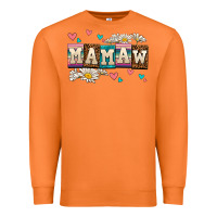 Carrot daisy mamaw Premium Sweatshirt - AdoDesignShop
