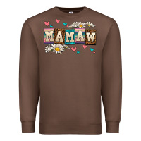 Chestnut daisy mamaw Premium Sweatshirt - AdoDesignShop