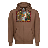 Chestnut jesus is the reason for the season Zipper Hoodie - RanaPortraitStore