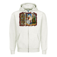Oatmeal Heather jesus is the reason for the season Zipper Hoodie - RanaPortraitStore