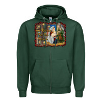 Sports Green jesus is the reason for the season Zipper Hoodie - RanaPortraitStore