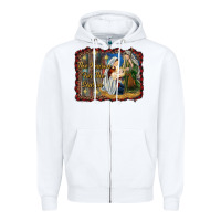 White jesus is the reason for the season Zipper Hoodie - RanaPortraitStore