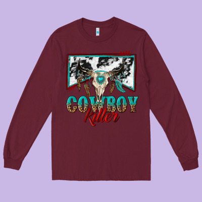 Long Sleeve Tee cowboy killer