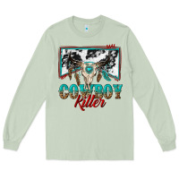 Matcha cowboy killer Long Sleeve Tee - texasbilliewilder