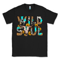 Black wild soul Classic Tee - Zillion Design Studio