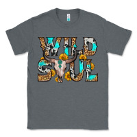 Charcoal Heather wild soul Classic Tee - Zillion Design Studio