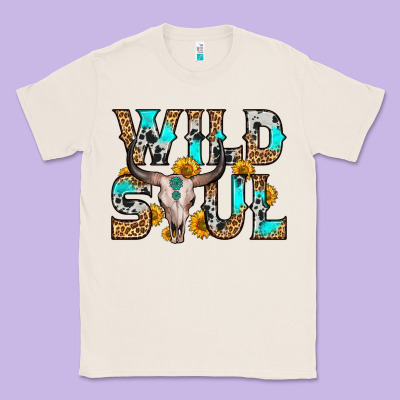Wild Soul Classic Tee Designed By Zillion Design Studio