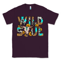 Plum wild soul Classic Tee - Zillion Design Studio