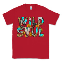 Red wild soul Classic Tee - Zillion Design Studio
