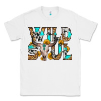 White wild soul Classic Tee - Zillion Design Studio