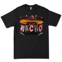 Black festive sombrero and nacho art Premium Tee - CowhideDigitalArt