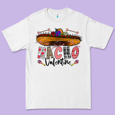 Festive Sombrero And Nacho Art Premium Tee Designed By Cowhidedigitalart