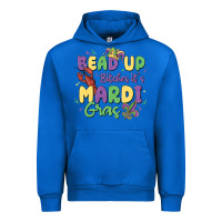 Cobalt bead up bitches it's mardi gras Urban Hoodie - MaliasSmallBusiness