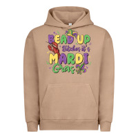 Pigment Burro bead up bitches it's mardi gras Urban Hoodie - MaliasSmallBusiness