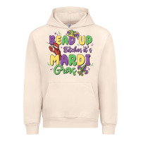 Sandshell bead up bitches it's mardi gras Urban Hoodie - MaliasSmallBusiness